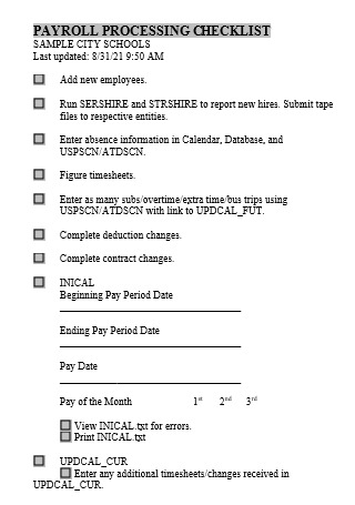 What Is Payroll A 2021 Guide To Processing Payroll
